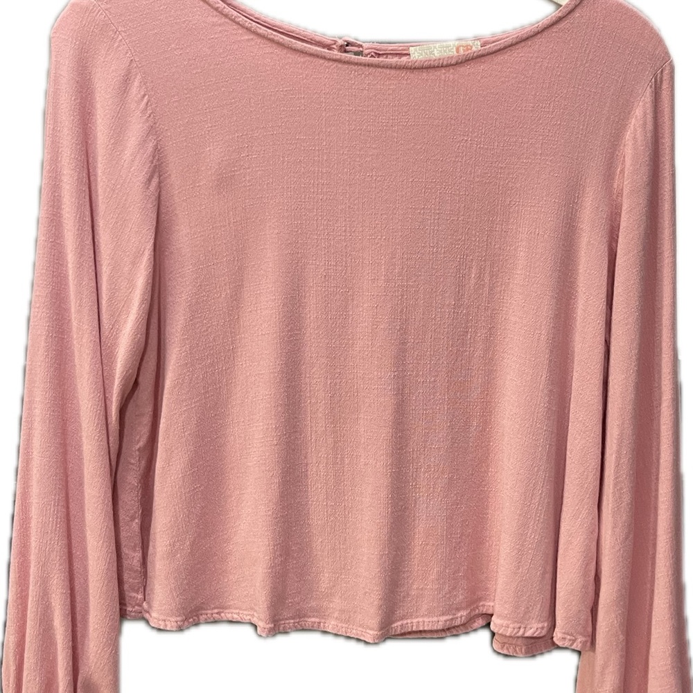 Gianni Bini Blush Long Sleeve Top